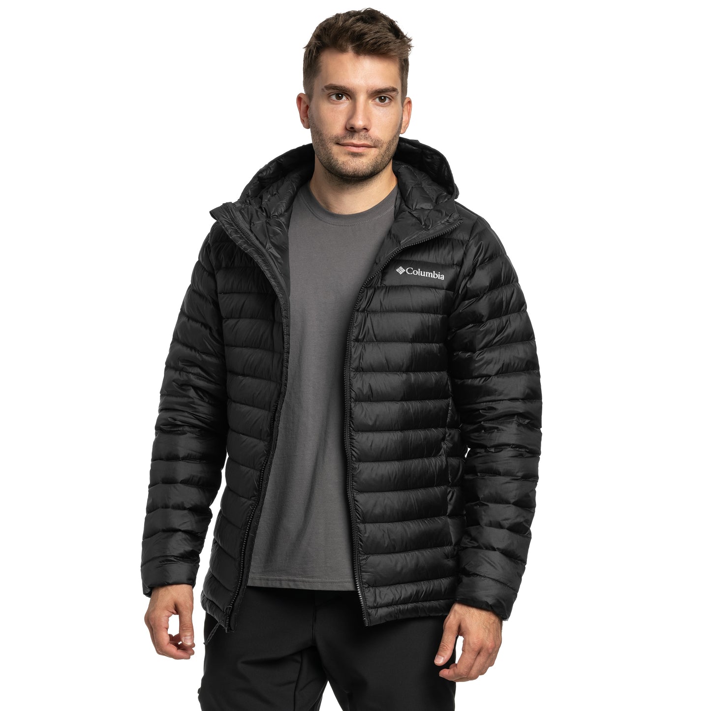 Kurtka Columbia Corelite Down Hooded - Black