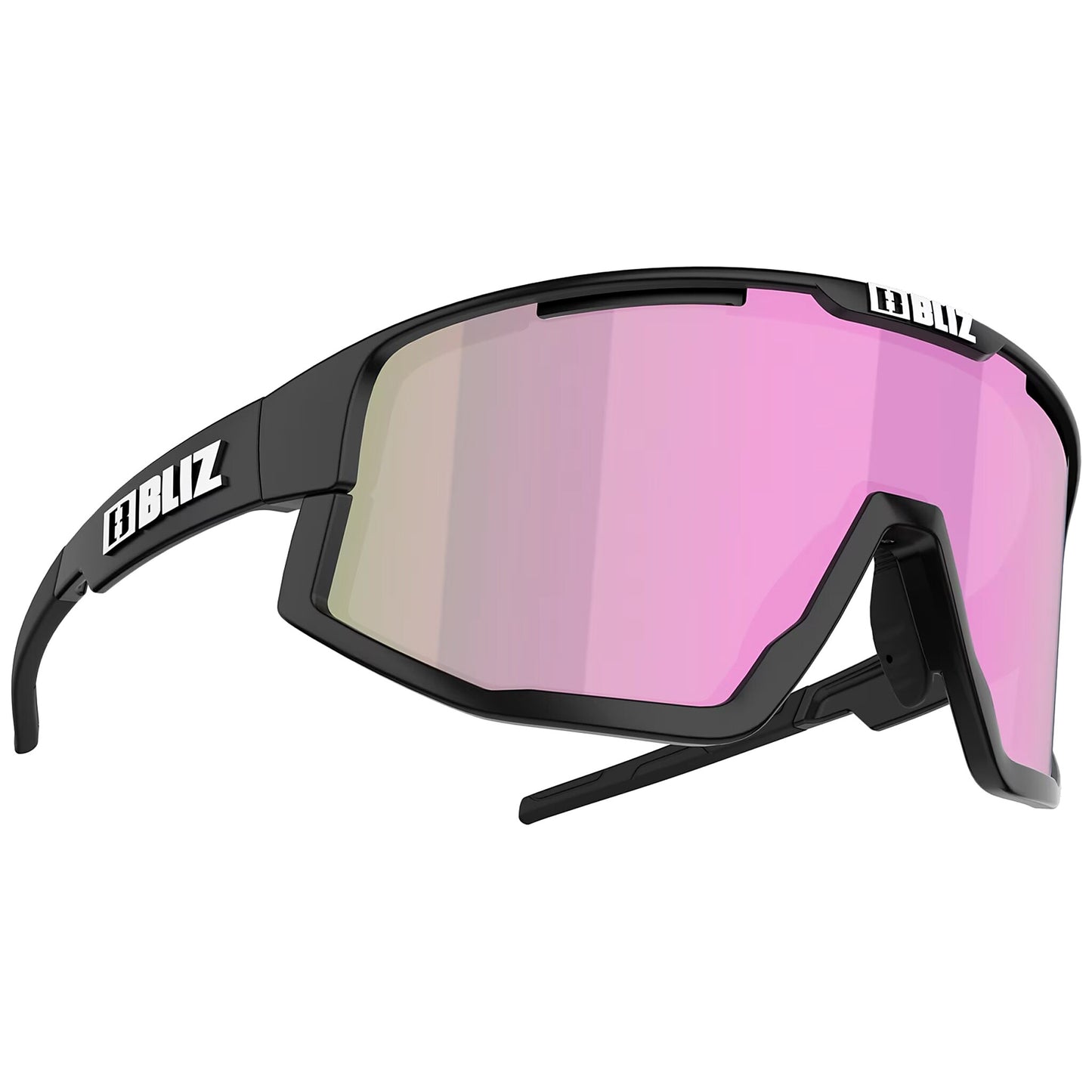 Okulary przeciwsłoneczne Bliz Fusion Small - Matt Black Brown Rose