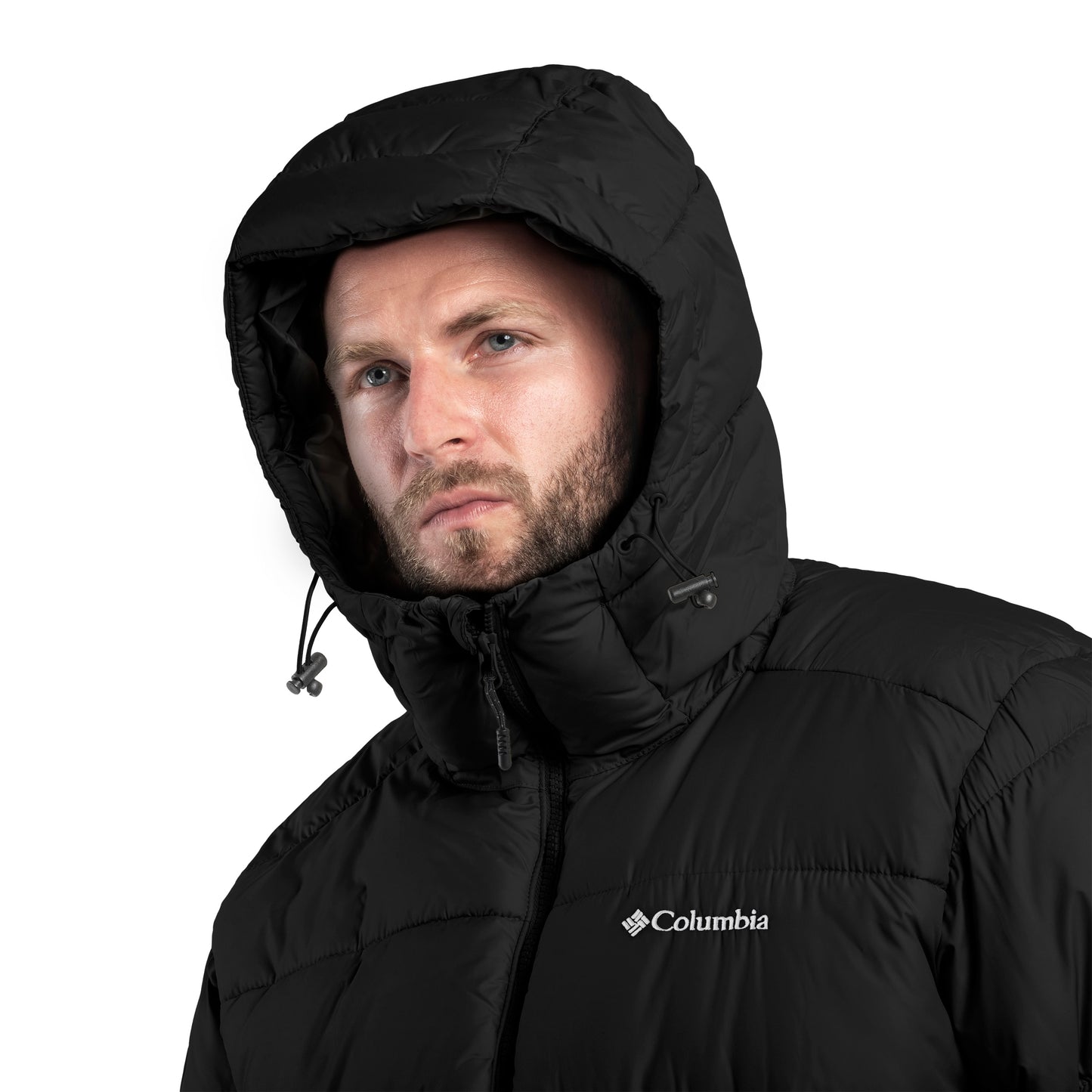 Kurtka Columbia Pike Lake Puffer Parka - Black
