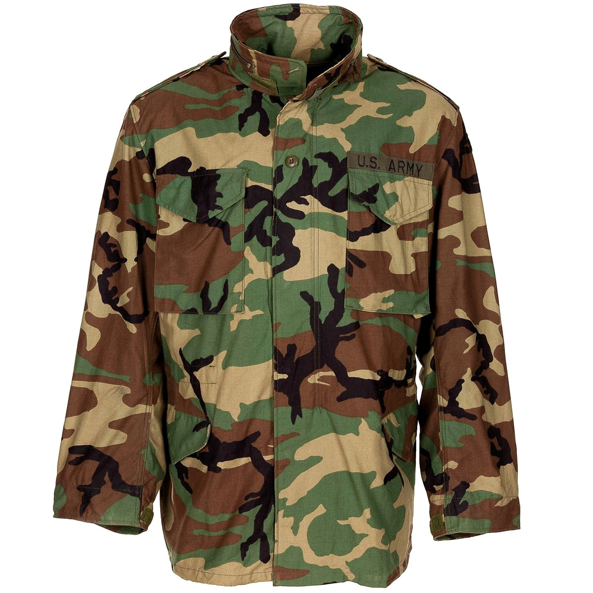 Kurtka M65 NyCo Woodland - używana - Demobil