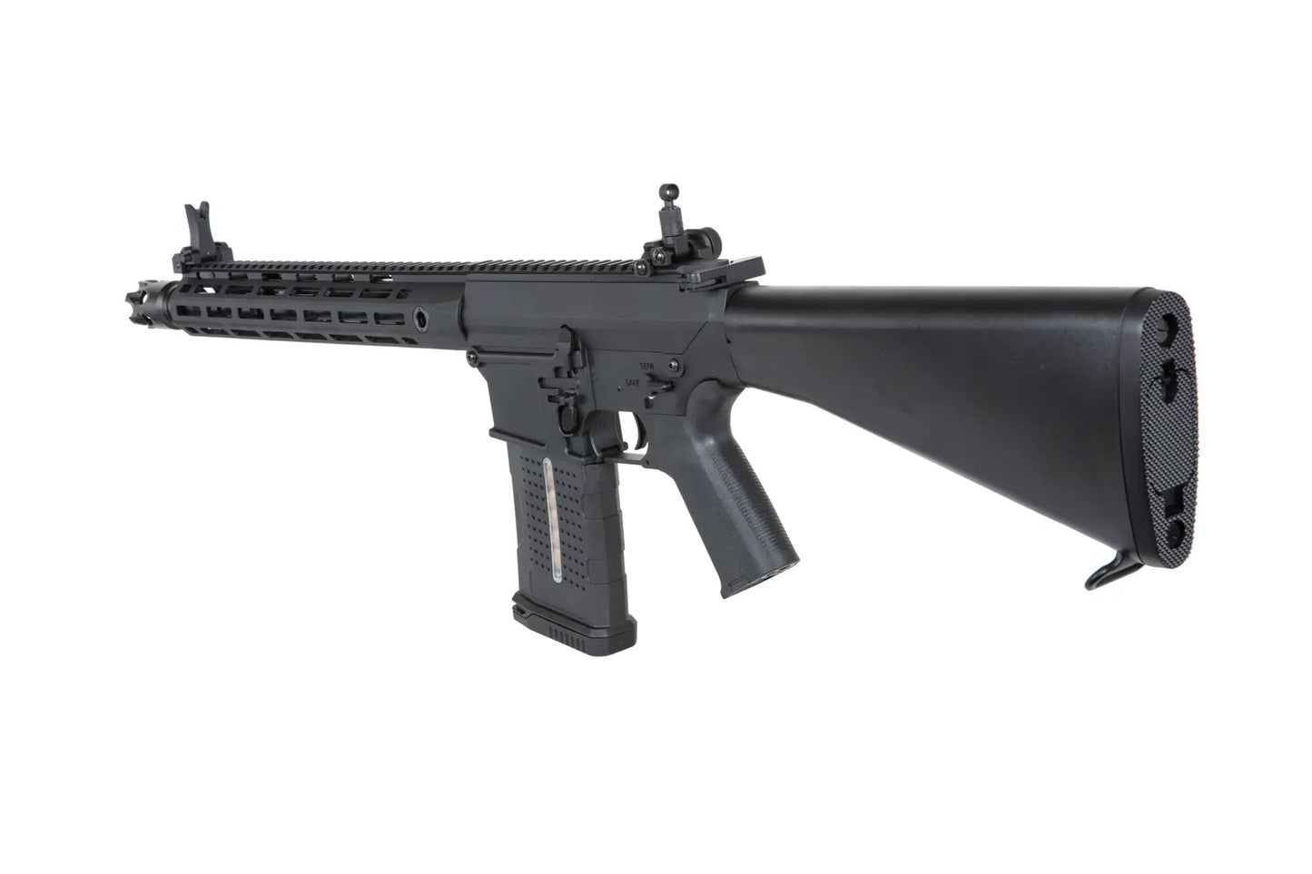 Karabin wyborowy AEG A&K SR25-P-E2 M-LOK-20 z polimerową kolbą - Black