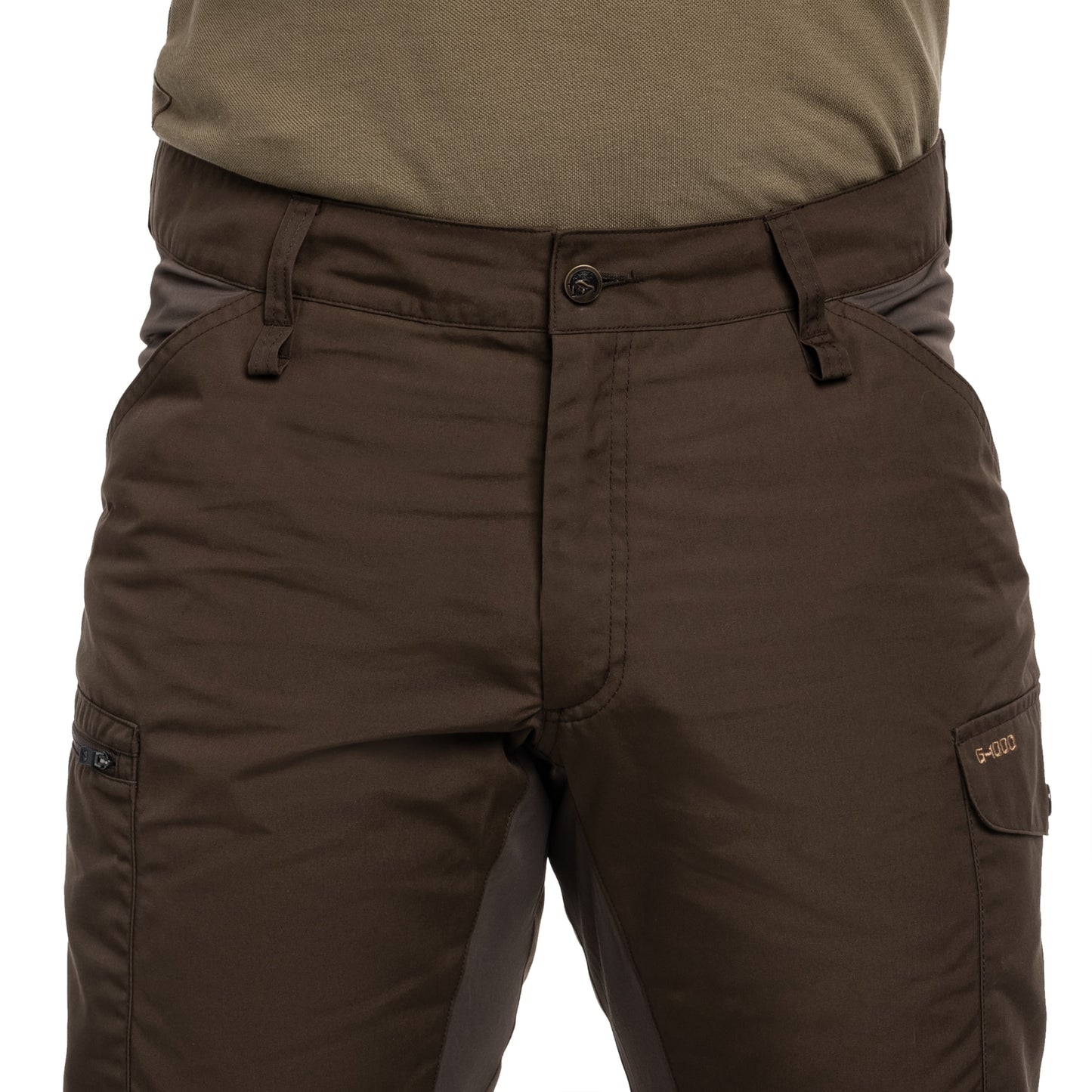 Spodnie Fjallraven Kaipak - Dark Olive