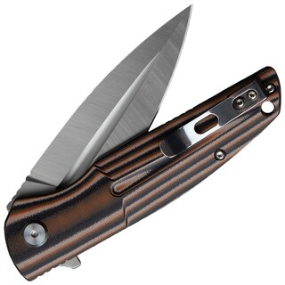Nóż składany Bestech Knives Fin Satin - Black/Orange/Beige