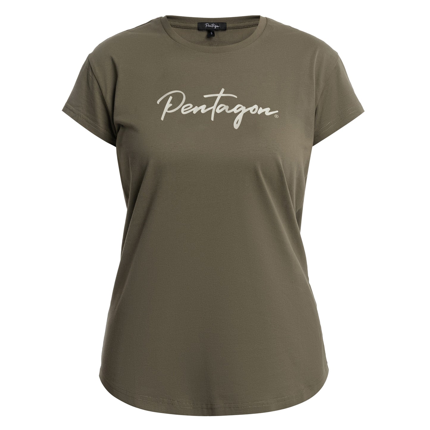 Koszulka T-shirt damska Pentagon Calligraphy - RAL 7013