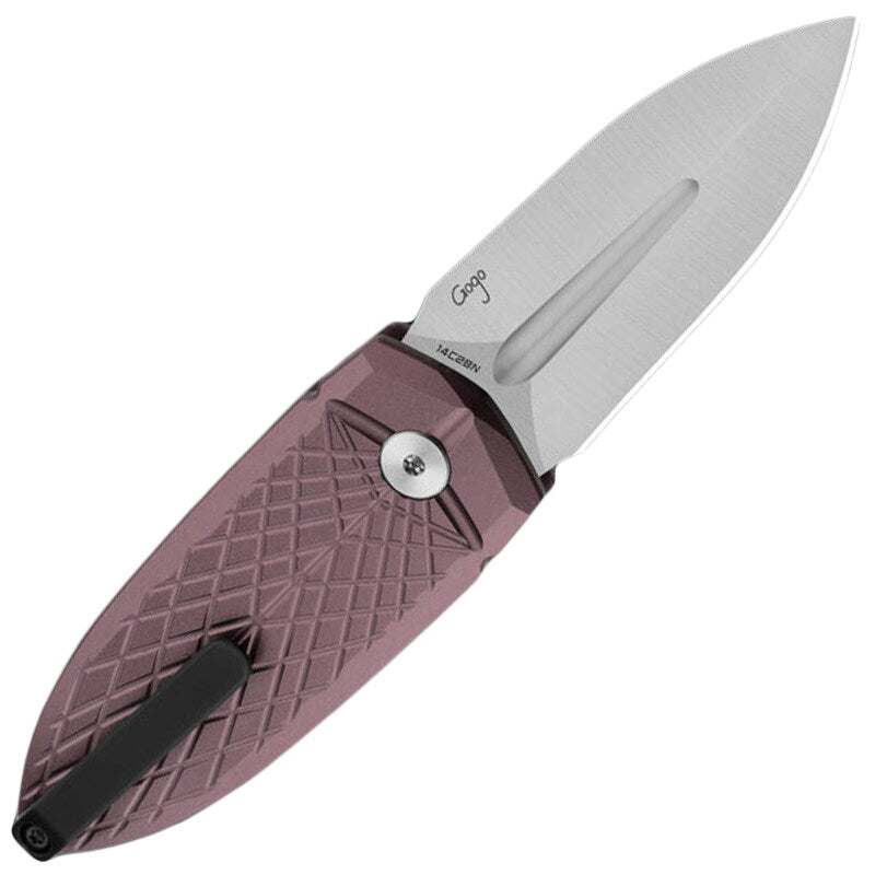 Nóż składany Bestech Knives QUQU Aluminum - Brown