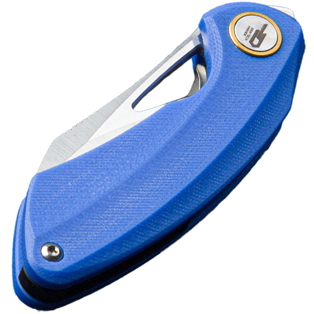 Nóż składany Bestech Knives Bihai Stonewash - Blue
