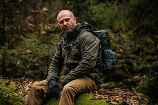 Kurtka Helikon SAS Smock Duracanvas - Taiga Green