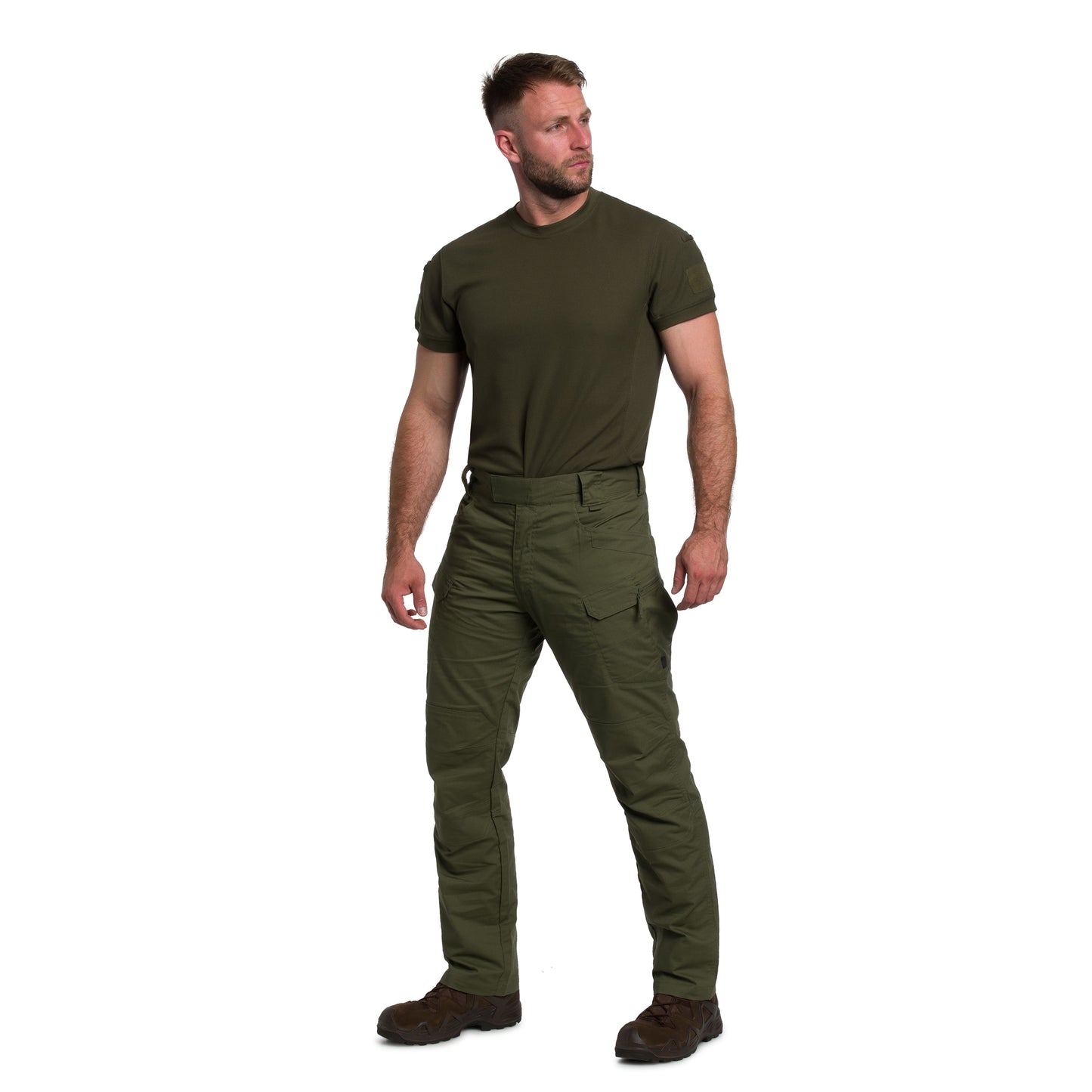 Spodnie Helikon UTP PolyCotton Stretch Rip-Stop - Olive Green