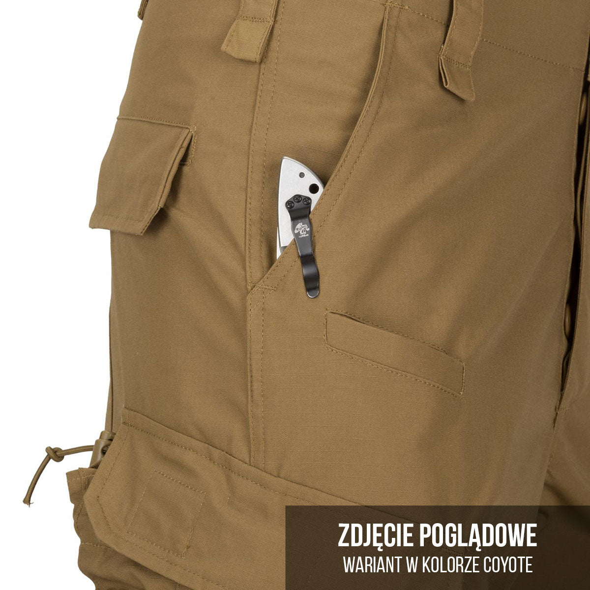 Spodnie Helikon CPU PolyCotton Rip-Stop - Olive Green
