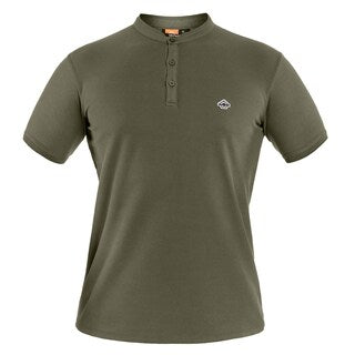 Koszulka T-Shirt Pentagon Levantes Henley - Camo Green