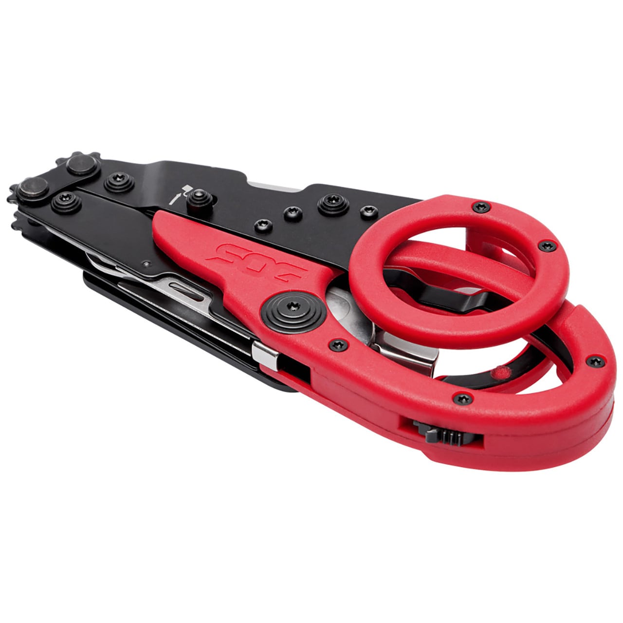 Multitool SOG ParaShears z kaburą - Red