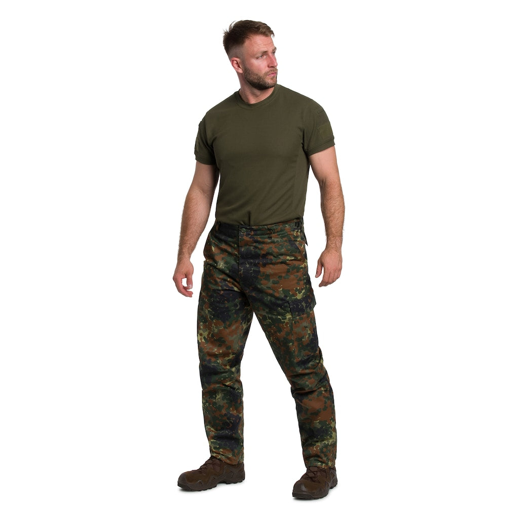 Spodnie wojskowe MFH US Combat BDU - Flecktarn