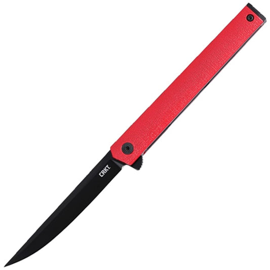 Nóż składany CRKT CEO Flipper - Red / Black