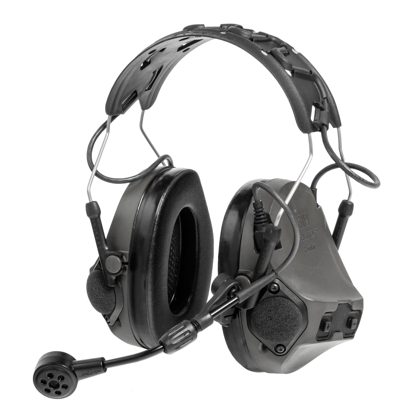 Ochronniki słuchu aktywne 3M Peltor ComTac VIII z mikrofonem - Grey