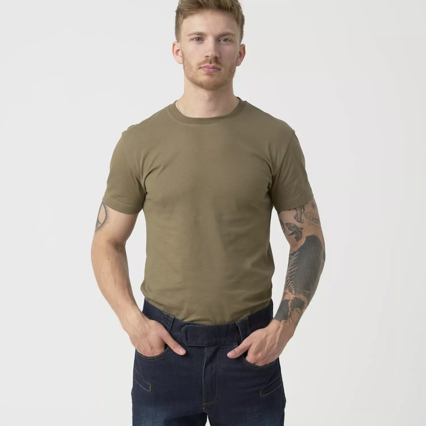Spodnie Helikon Greyman Tactical Jeans Slim Denim Mid - Denim Blue
