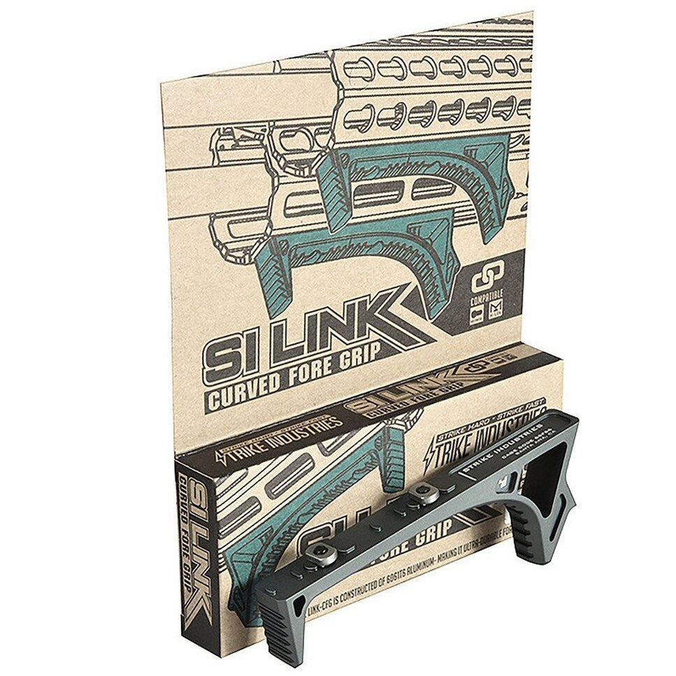 Chwyt przedni Strike Industries Link Curved M-LOK/KeyMod Fore Grip - Black