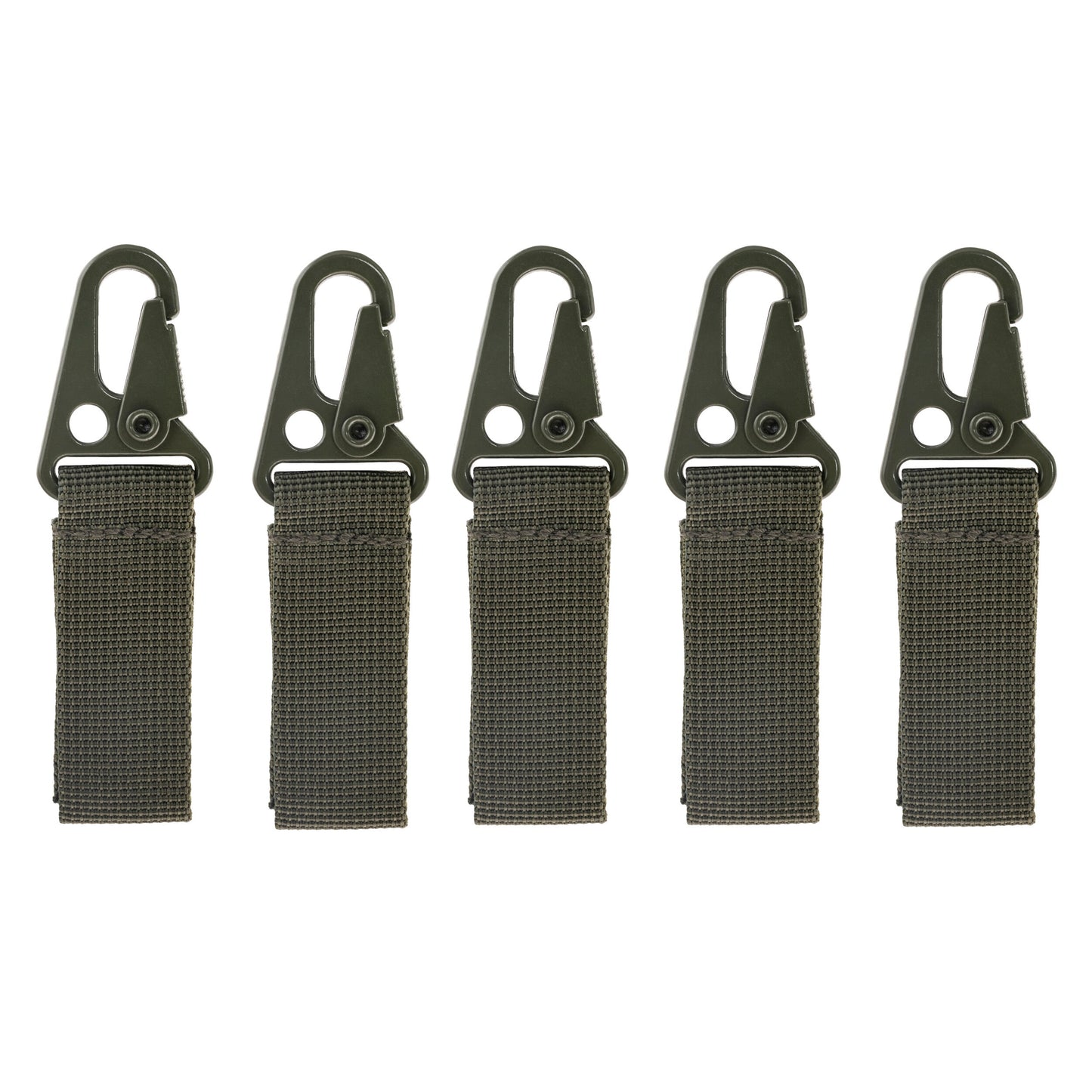 Brelok Mil-Tec grupa krwi AB- Olive - 5 szt.