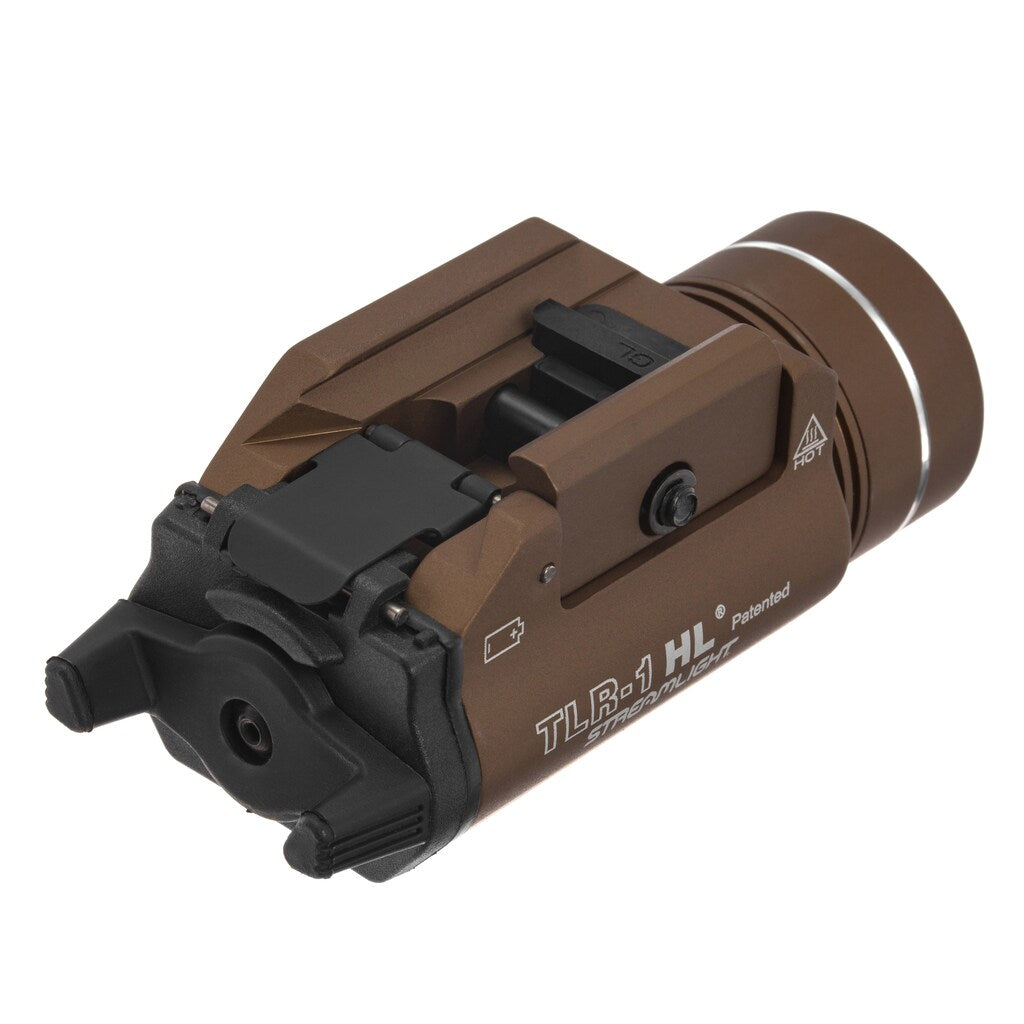 Latarka na broń Streamlight TLR-1 HL Flat Dark Earth Brown - 1000 lumenów