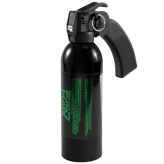Gaz pieprzowy na zwierzęta Fox Labs Mean Green Flip-Top - stożek 340 ml (DE)