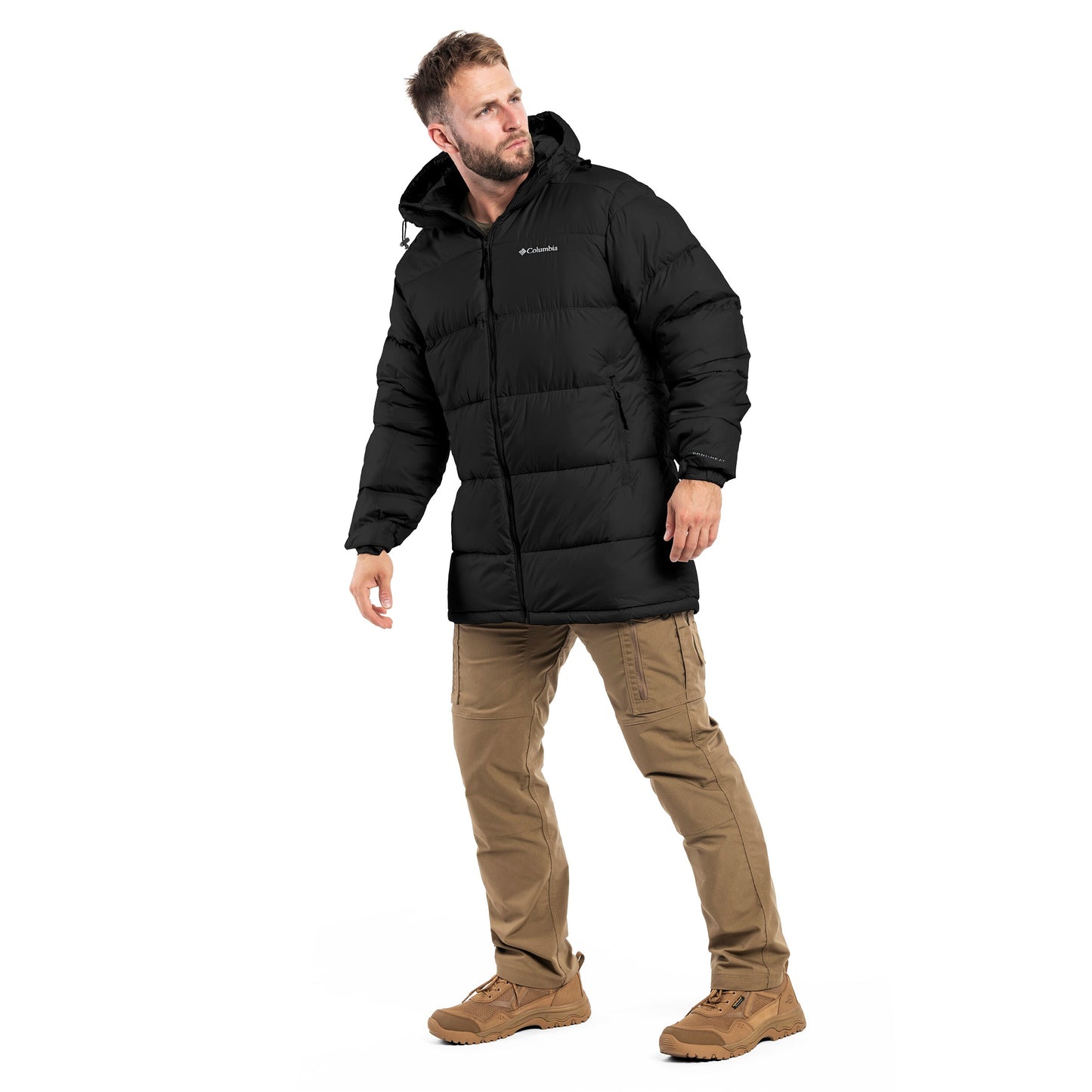 Kurtka Columbia Pike Lake Puffer Parka - Black