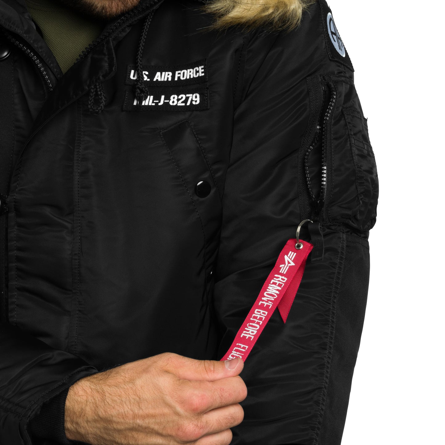 Kurtka Alpha Industries N3B Airborne - Black