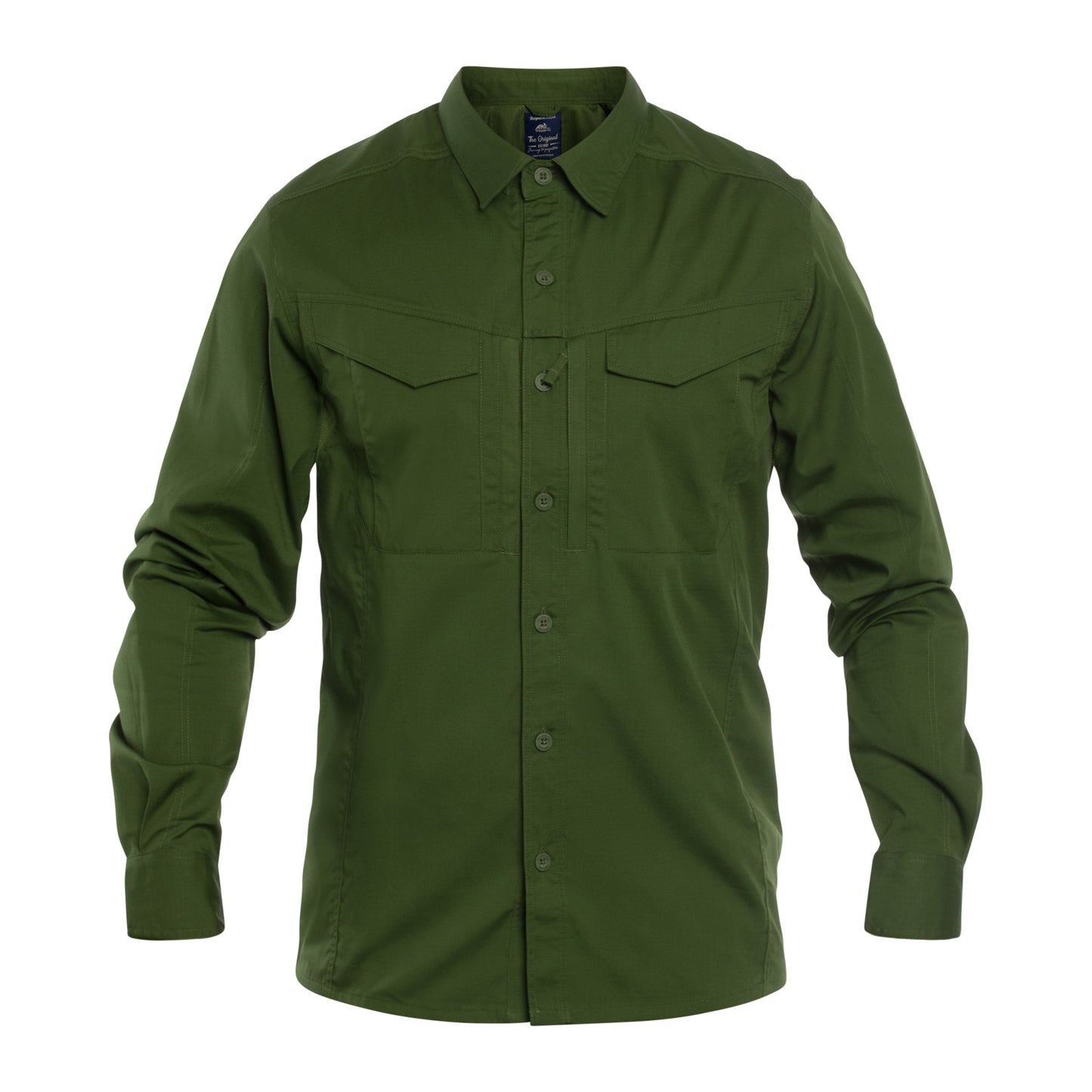 Koszula Helikon Defender Mk2 PolyCotton Ripstop Long Sleeve - Pine Green