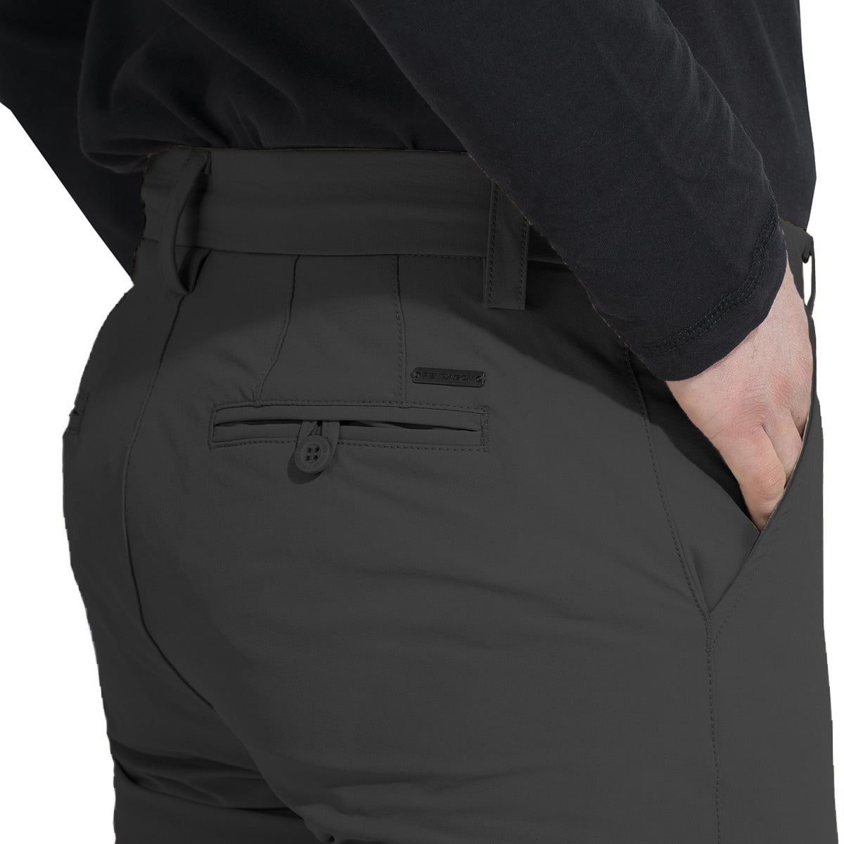 Spodnie Pentagon Allure Chino - Black - impregnowane