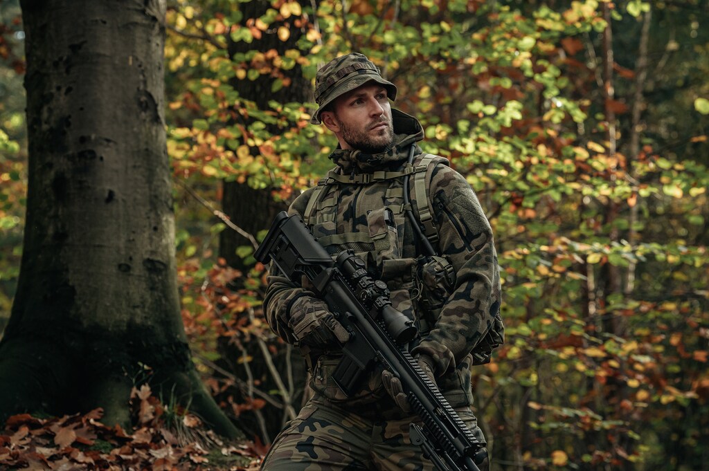 Polar Helikon Patriot MK2 Hybrid Fleece - wz.93 Pantera PL Woodland