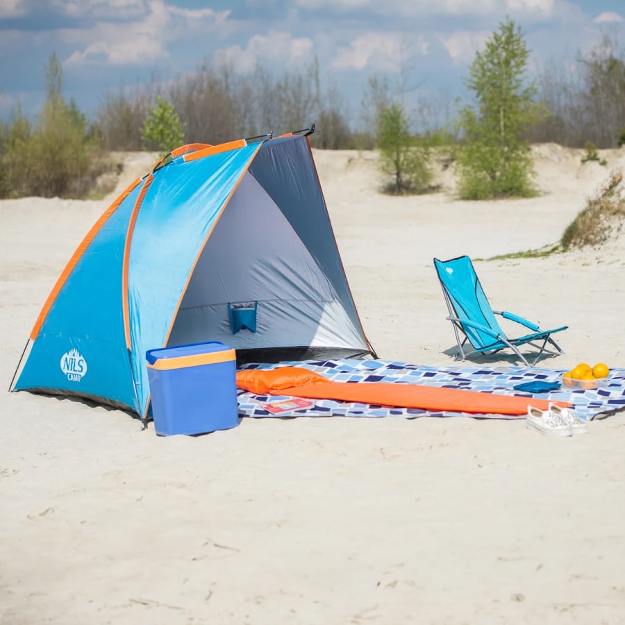 Namiot plażowy Nils Camp NC8030 - Niebieski