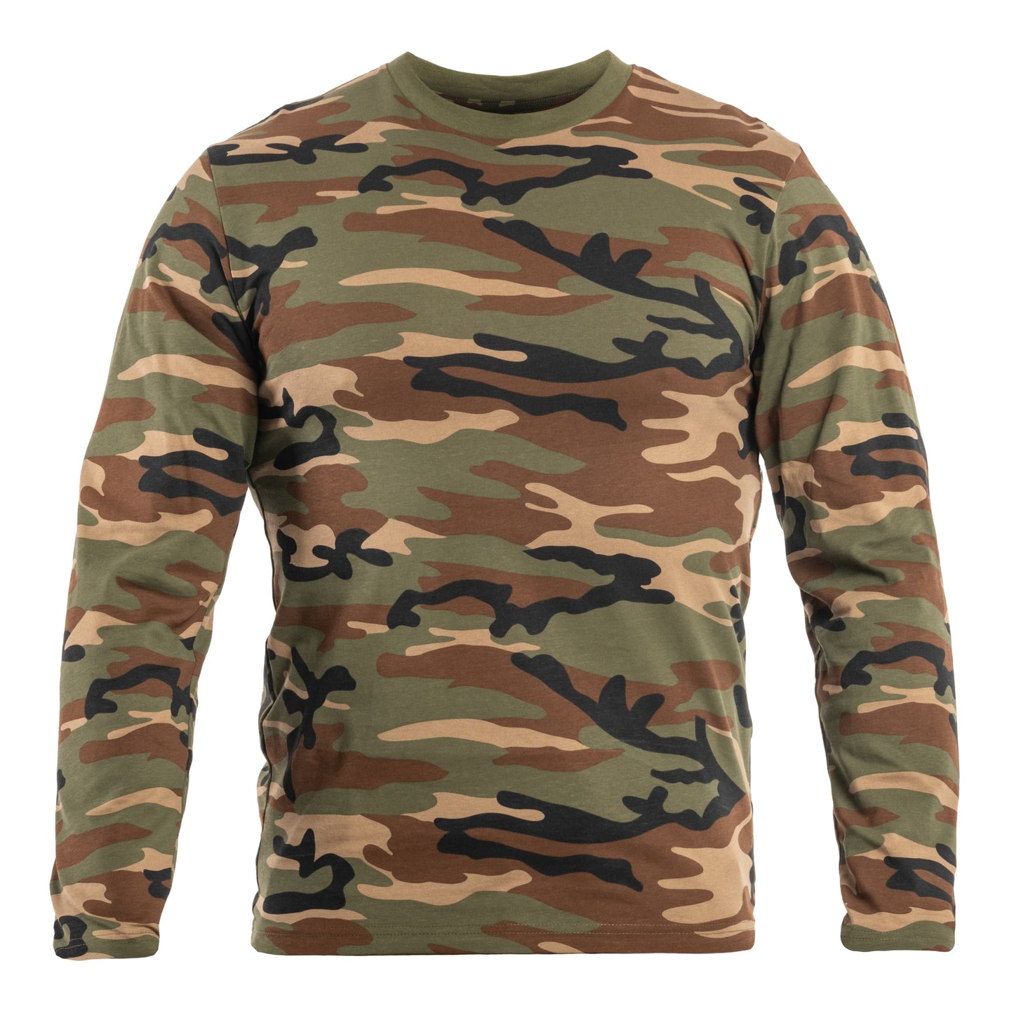 Koszulka Mil-Tec Longsleeve - Woodland