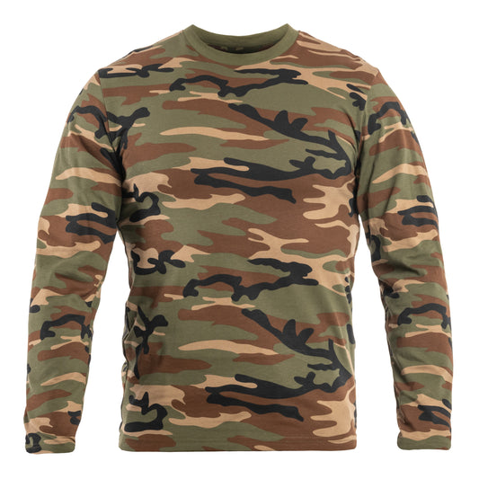 Koszulka Mil-Tec Longsleeve - Woodland