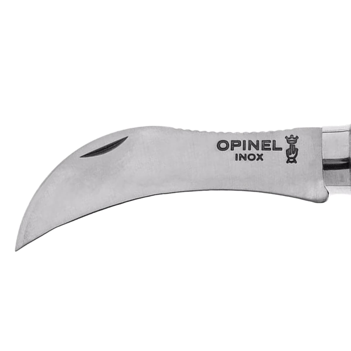 Nóż składany Opinel No.8 Mushroom do zbierania grzybów z etui