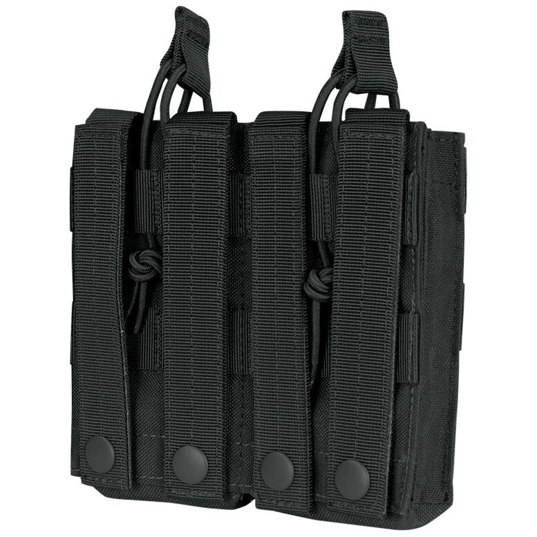 Podwójna ładownica Condor Double M4/M16 Open Top Mag Pouch Black