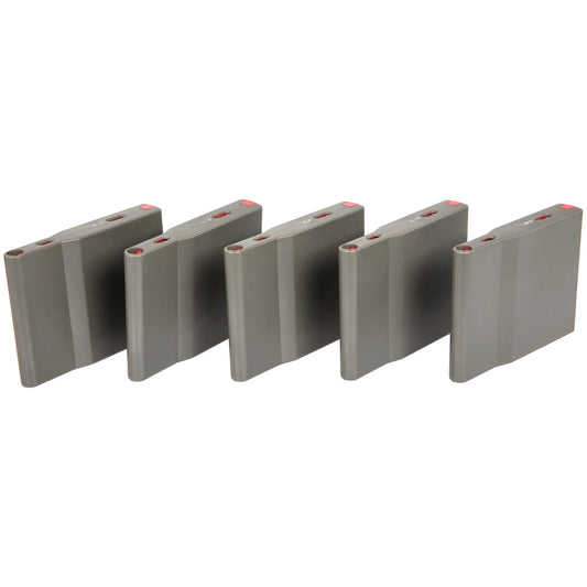 Zestaw 5 magazynków ASG do replik SRS Silverback Airsoft - Olive