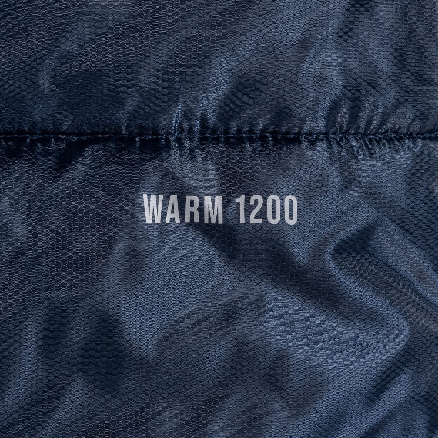 Śpiwór Alpinus Warm 1200 Granatowy - prawy