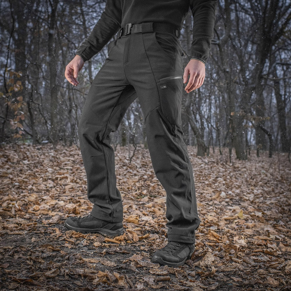 Spodnie M-Tac Softshell Winter - Black