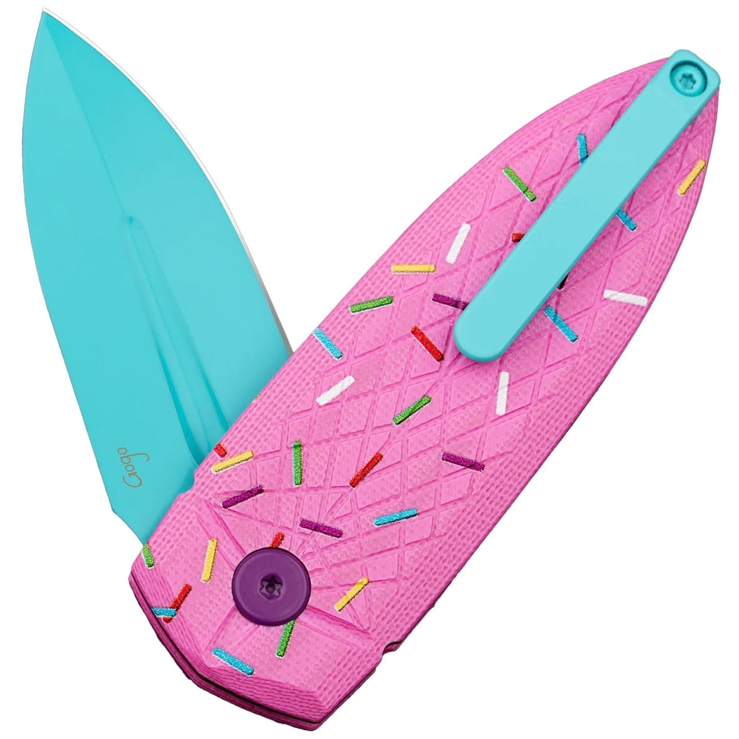 Nóż składany Bestech Knives QUQU G10 - Pink Sprinkle