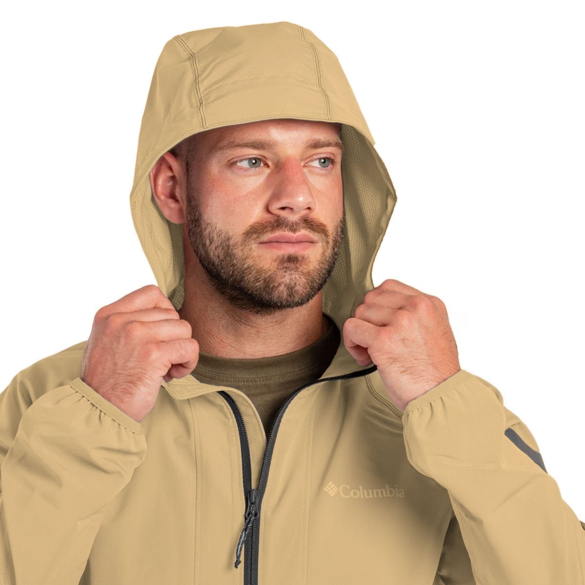 Kurtka Columbia Tall Heights Hooded Softshell - Light Camel