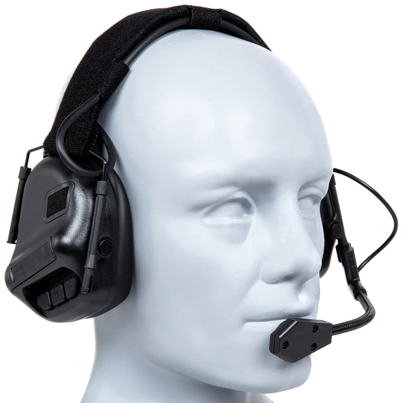 Słuchawki taktyczne Wosport HD-19 Gen. 5 - Black