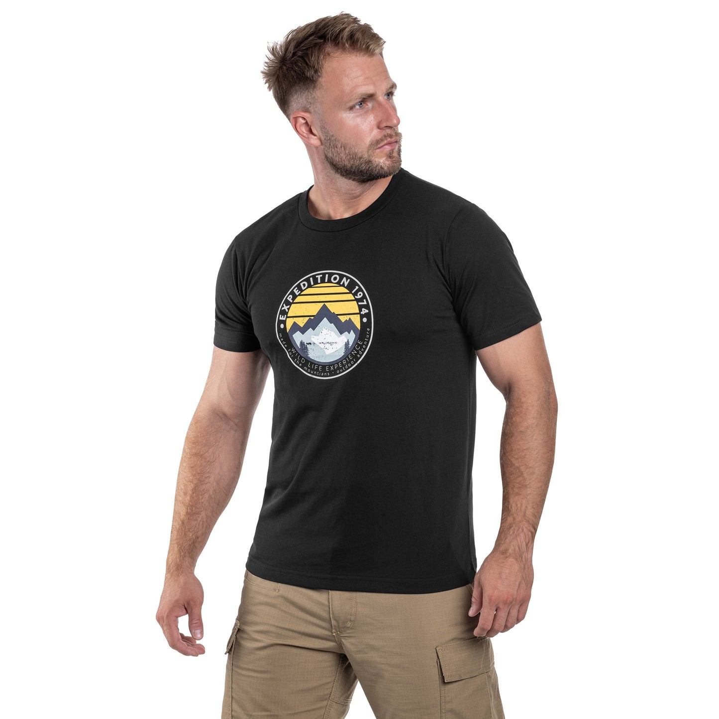 Koszulka T-shirt Hi-Tec Zergo - Black