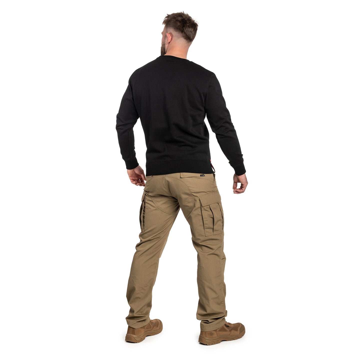 Bluza Alpha Industries Basic Sweater Small Logo - Black