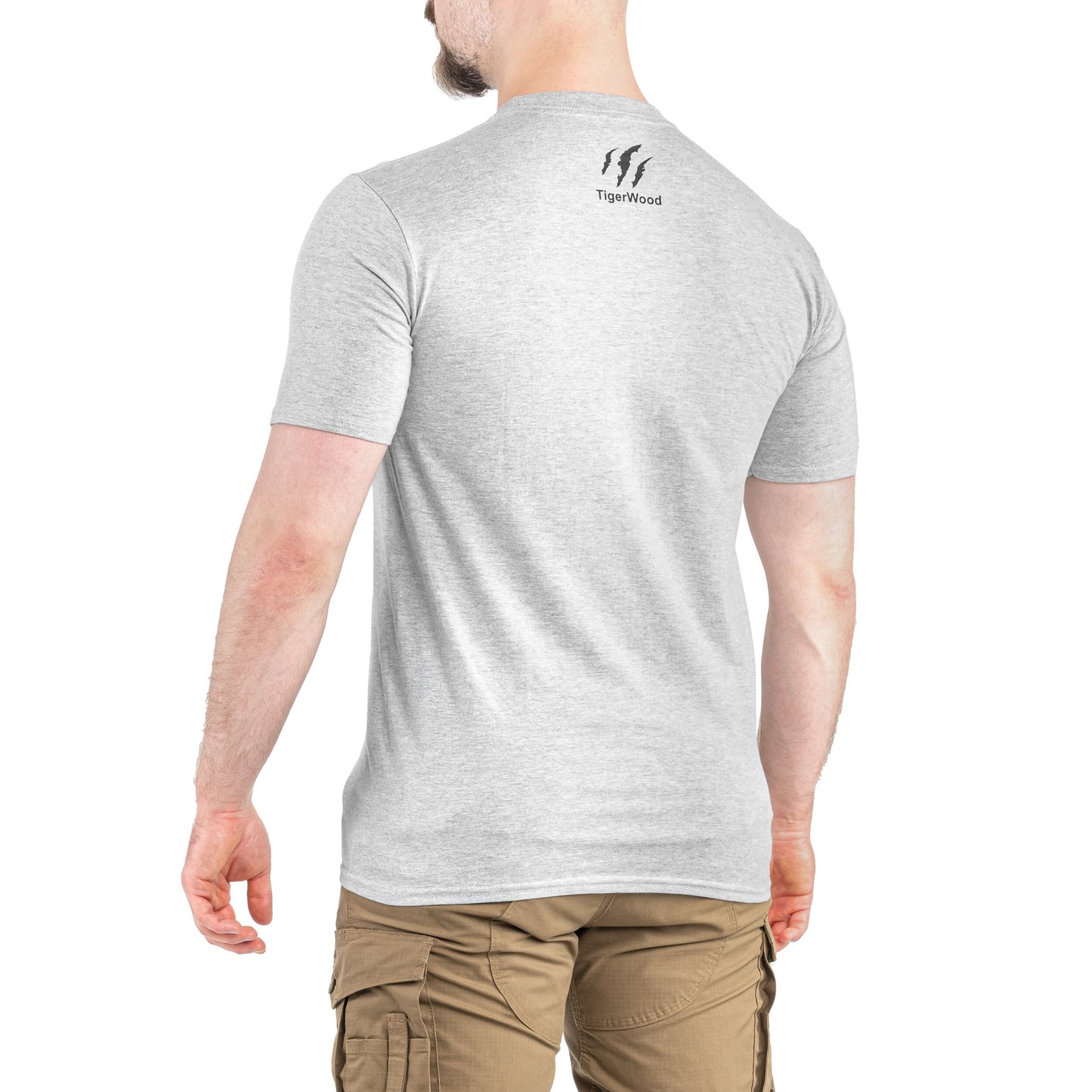 Koszulka T-shirt TigerWood Preppers - Szara