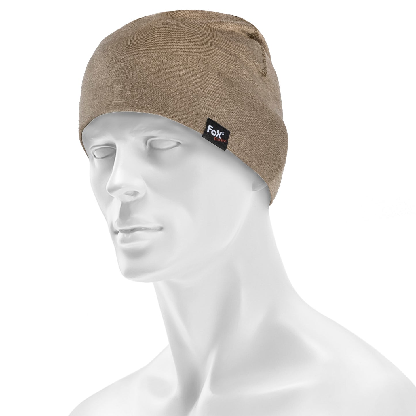 Czapka zimowa MFH Fox Outdoor Merino Lite Coyote