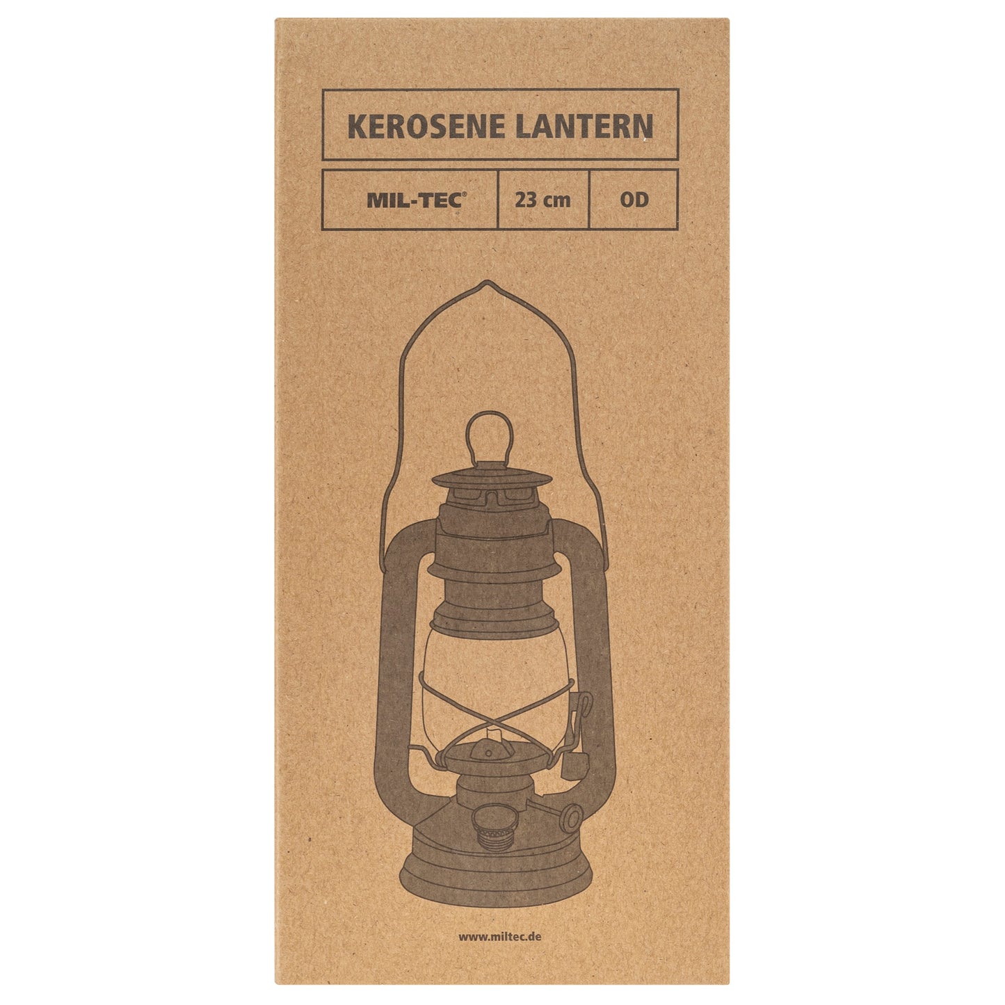 Lampa naftowa Mil-Tec 23 cm - Olive