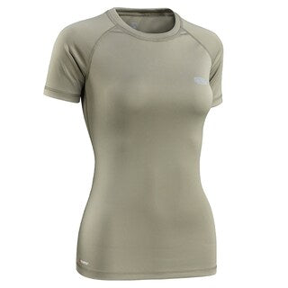 Koszulka termoaktywna damska M-Tac Ultra Light Polartec Lady Short Sleeve - Tan