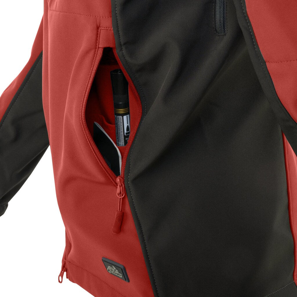 Kurtka damska Helikon Gunfighter Softshell - Crimson Sky/Black