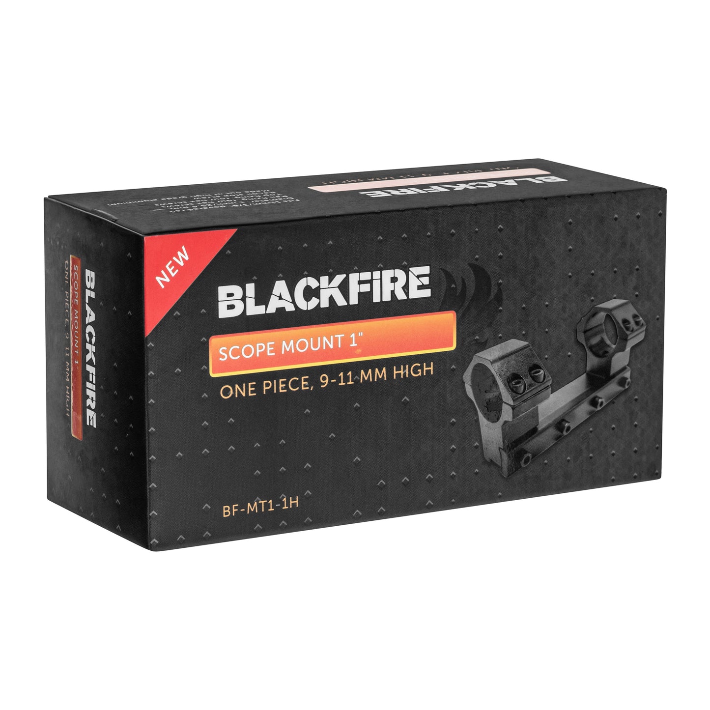 Montaż Blackfire jednoczęściowy 1" dovetail 9-11 mm - Wysoki