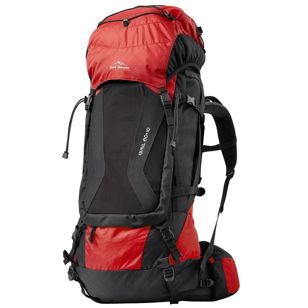 Plecak Fjord Nansen Himil Solid 60+10 l Cherry/Black