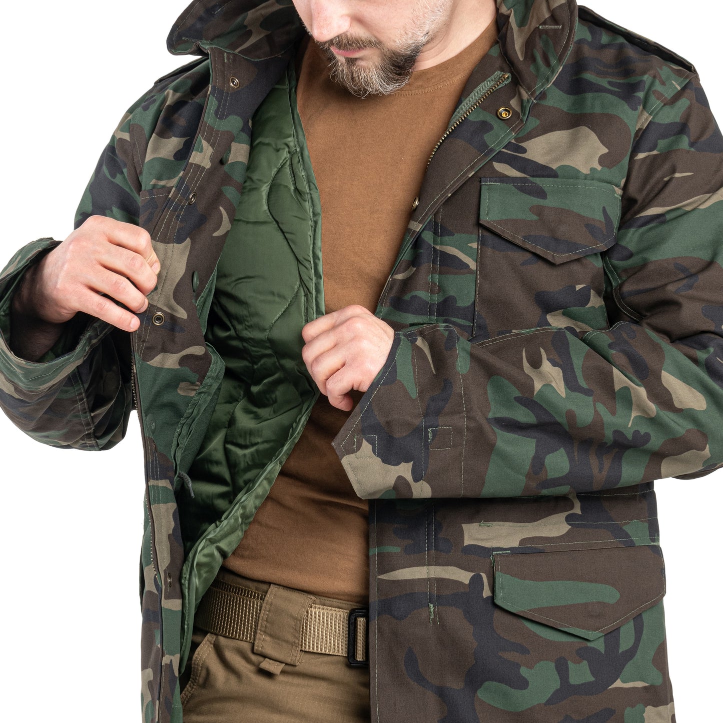 Kurtka Brandit M65 Classic - Woodland
