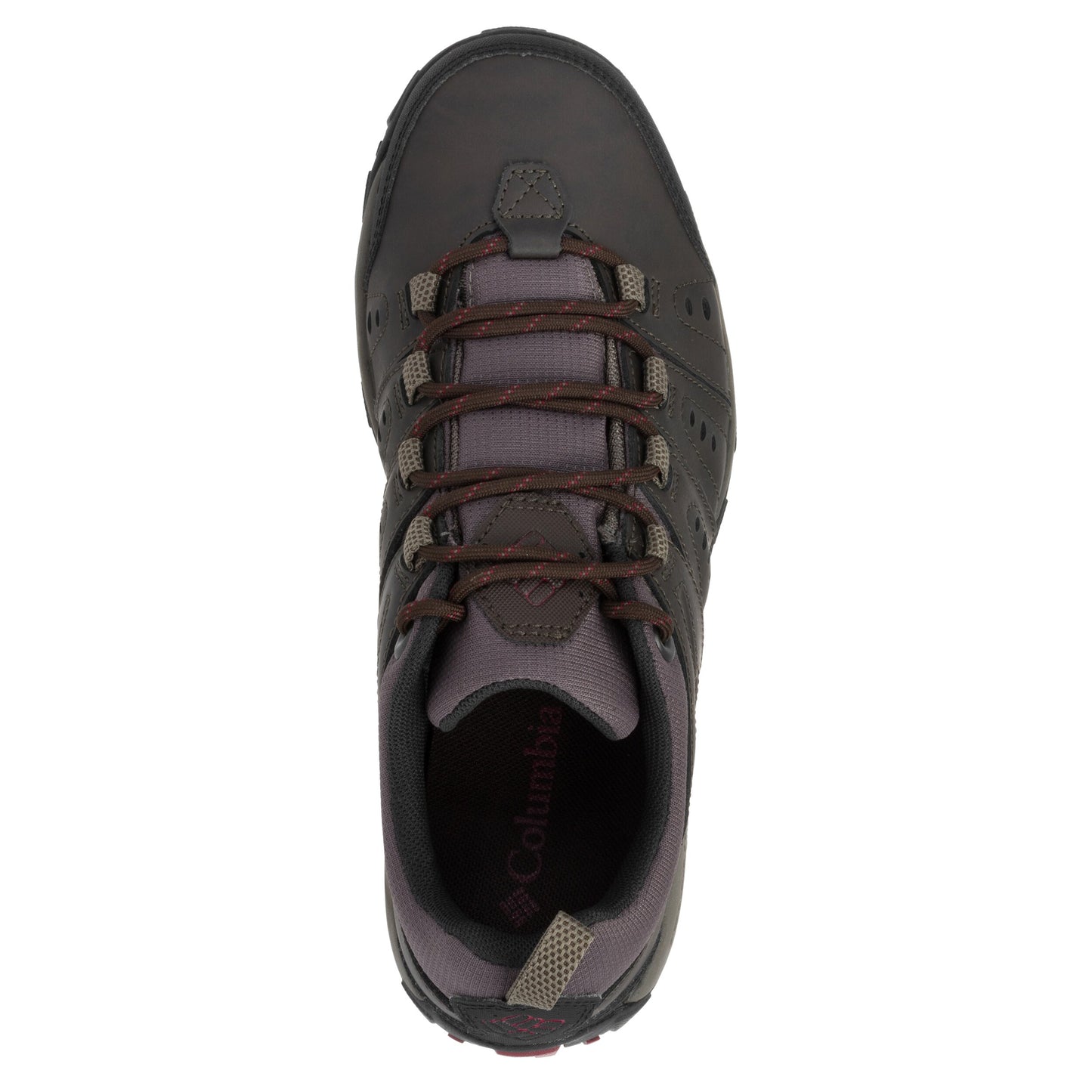 Buty Columbia Woodburn II Low Waterproof - Cordovan/Garne Red